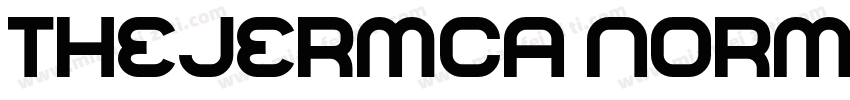 TheJermCA Normal字体转换